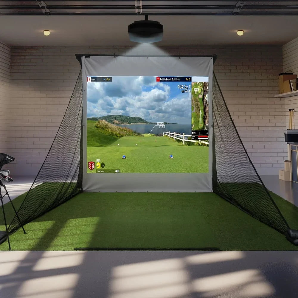 DELUXE PRACTICE NET WITH IMPACT SCREEN