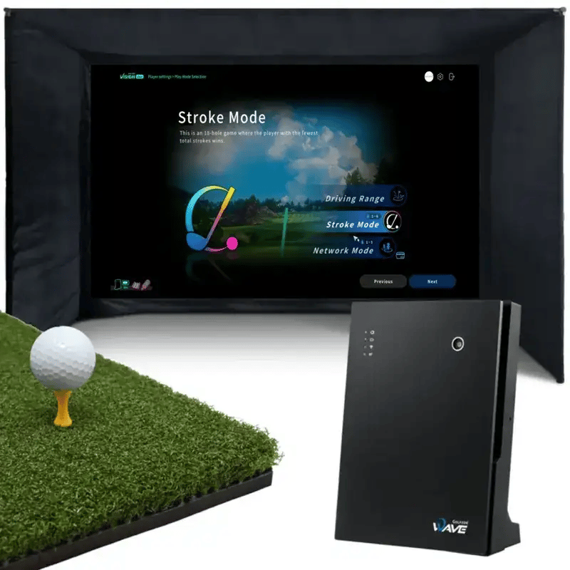 Golfzon Wave - SimTech Home Simulator Bundle