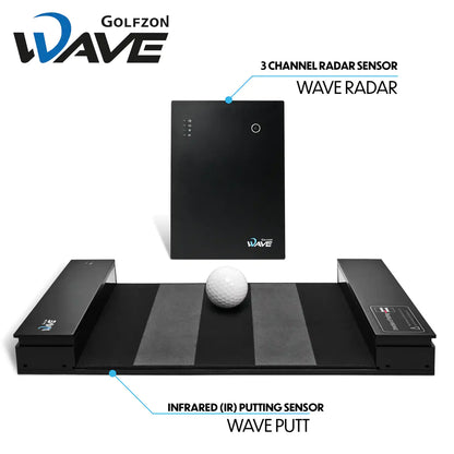 GOLFZON WAVE SIMULATOR & LAUNCH MONITOR